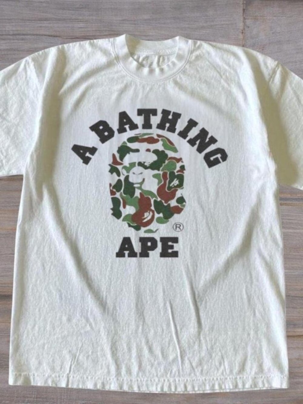 College Bape Head T-Shirt